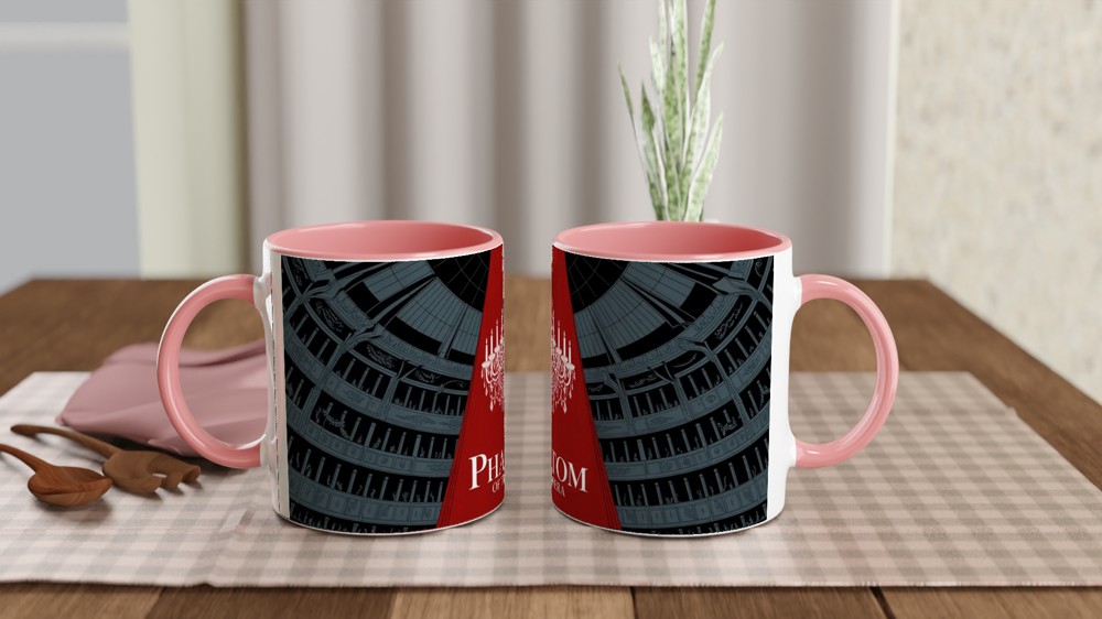 Phantom of the Opera Mug | Think of Me Quote | Musical Theatre Gift | Theatre Lover Present — view 6