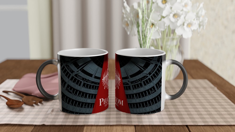 Phantom of the Opera Mug | Think of Me Quote | Musical Theatre Gift | Theatre Lover Present — view 3