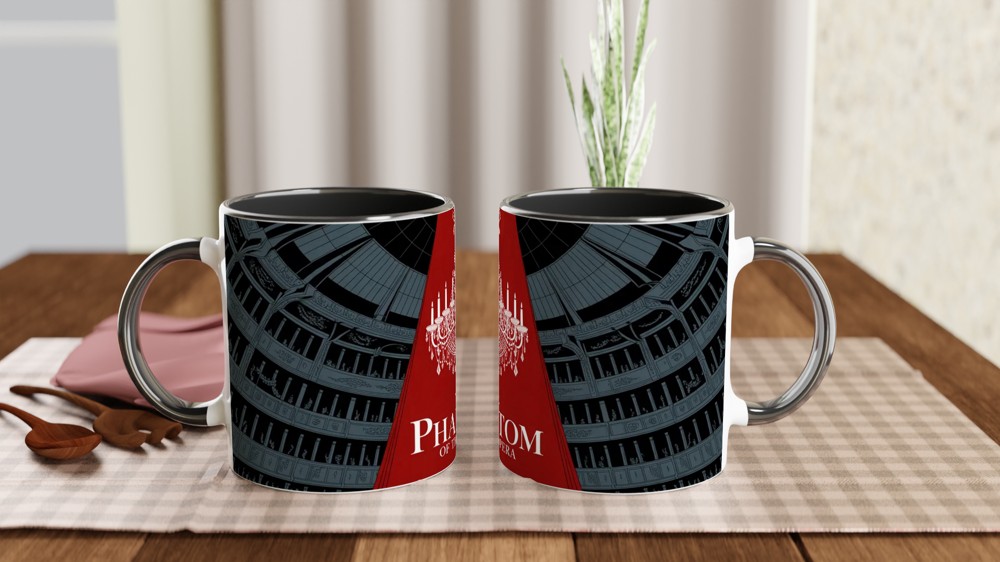 Phantom of the Opera Mug | Think of Me Quote | Musical Theatre Gift | Theatre Lover Present — view 9