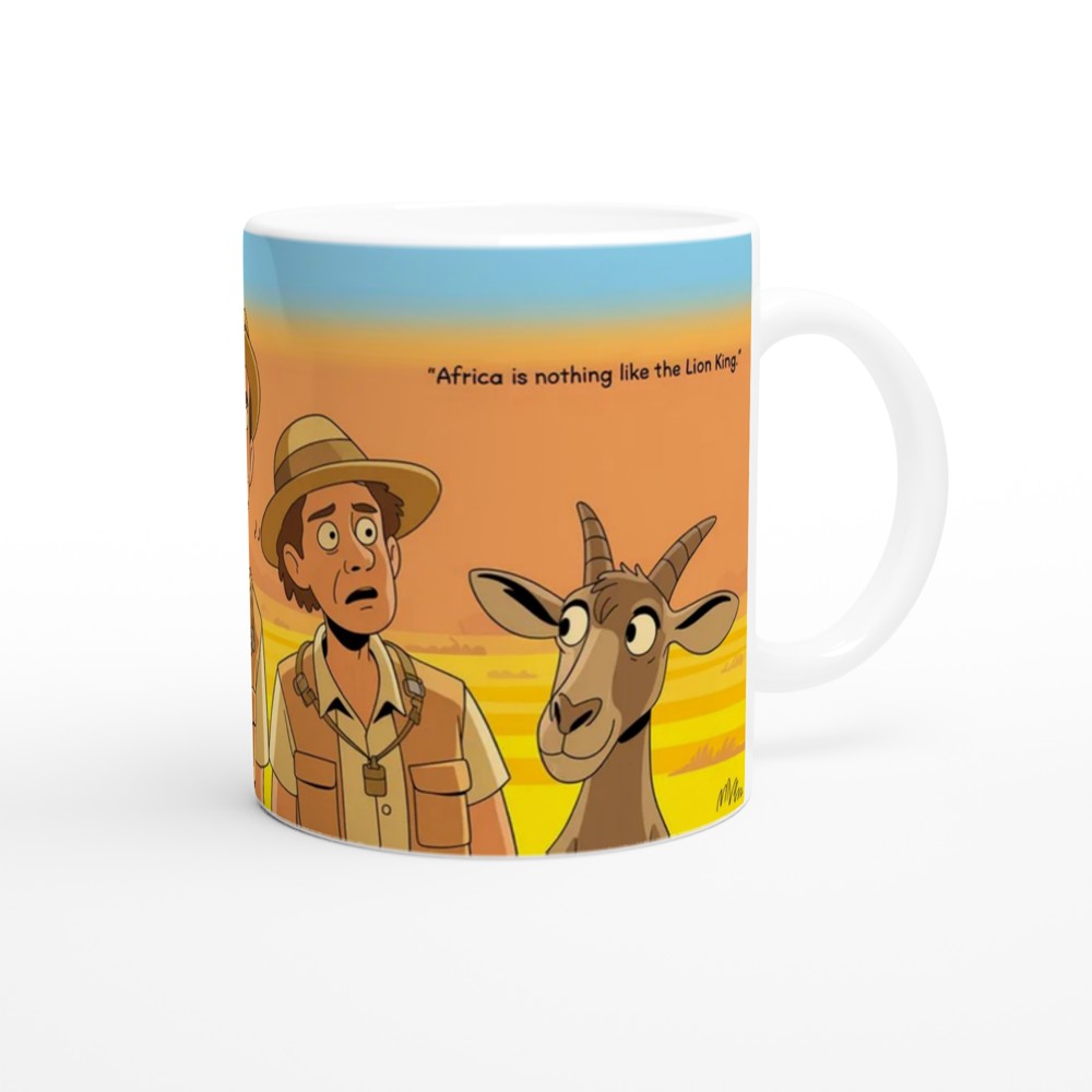 Book of Mormon Mug | Africa Is Nothing Like The Lion King | Musical Theatre Gift | Funny West End Present — view 12