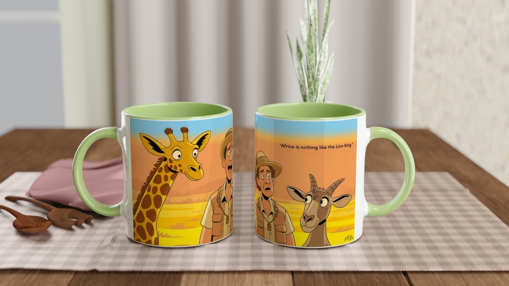 Book of Mormon Mug | Africa Is Nothing Like The Lion King | Musical Theatre Gift | Funny West End Present — view 5