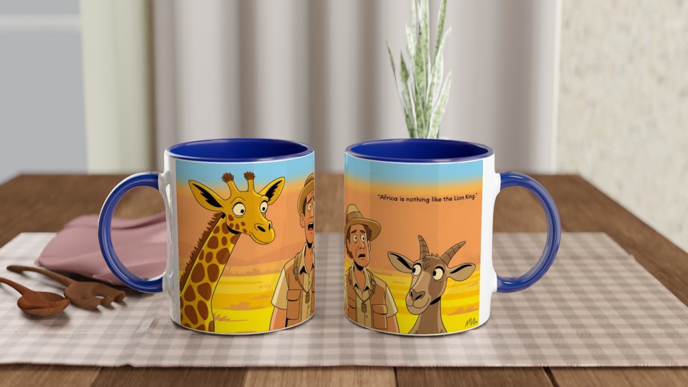 Book of Mormon Mug | Africa Is Nothing Like The Lion King | Musical Theatre Gift | Funny West End Present — view 4