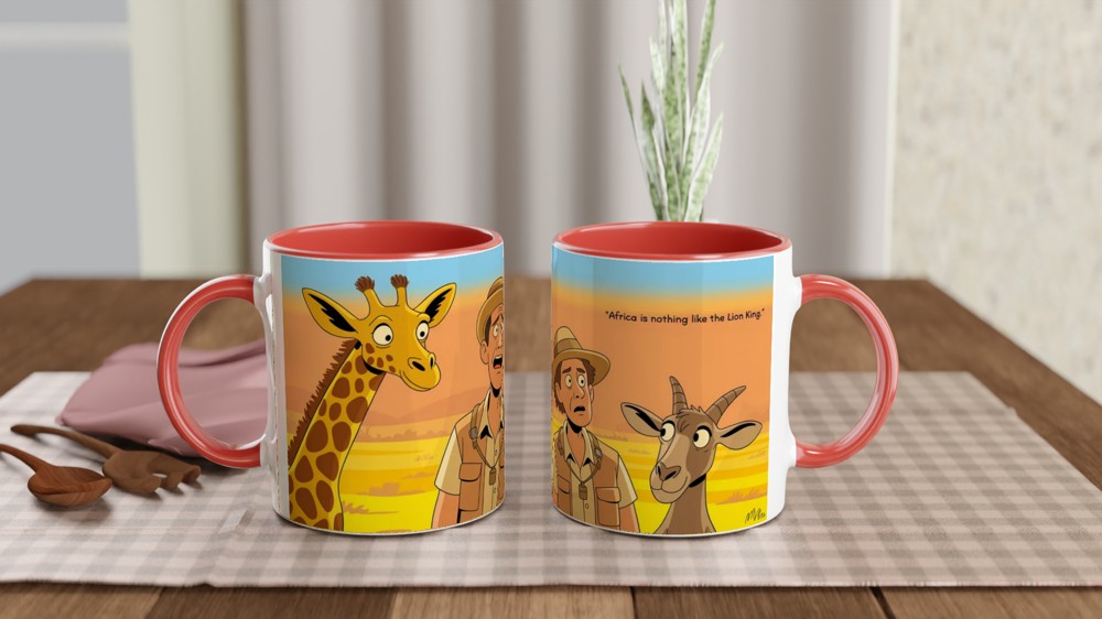 Book of Mormon Mug | Africa Is Nothing Like The Lion King | Musical Theatre Gift | Funny West End Present — view 7