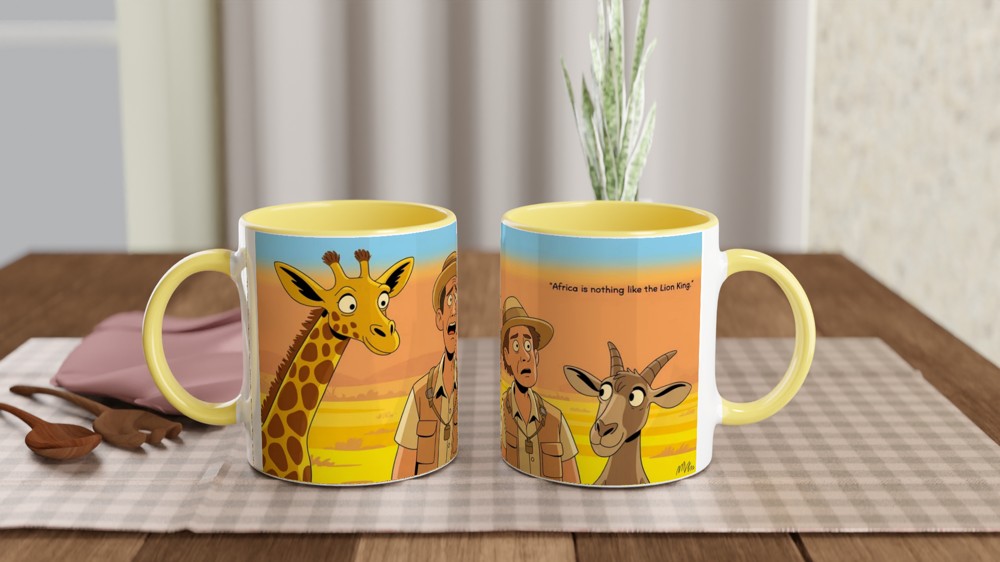 Book of Mormon Mug | Africa Is Nothing Like The Lion King | Musical Theatre Gift | Funny West End Present — view 8