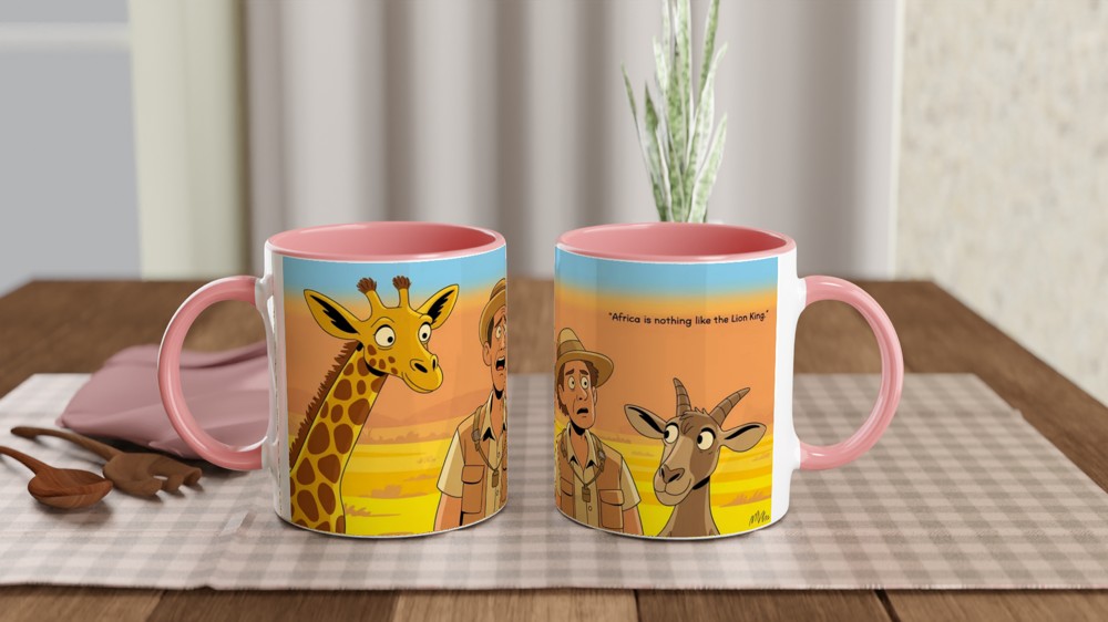 Book of Mormon Mug | Africa Is Nothing Like The Lion King | Musical Theatre Gift | Funny West End Present — view 6