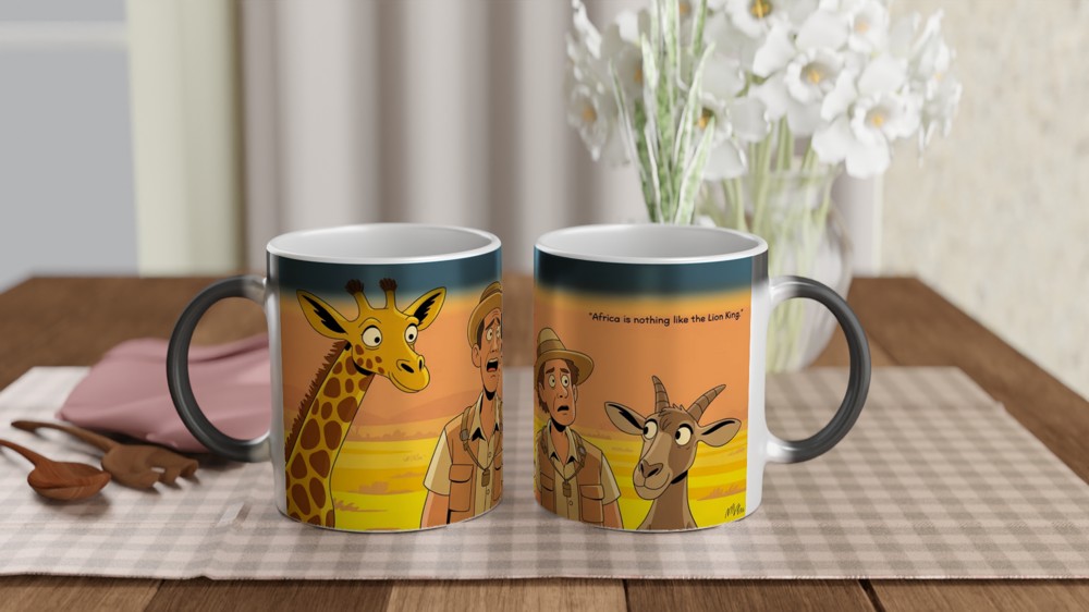 Book of Mormon Mug | Africa Is Nothing Like The Lion King | Musical Theatre Gift | Funny West End Present — view 3