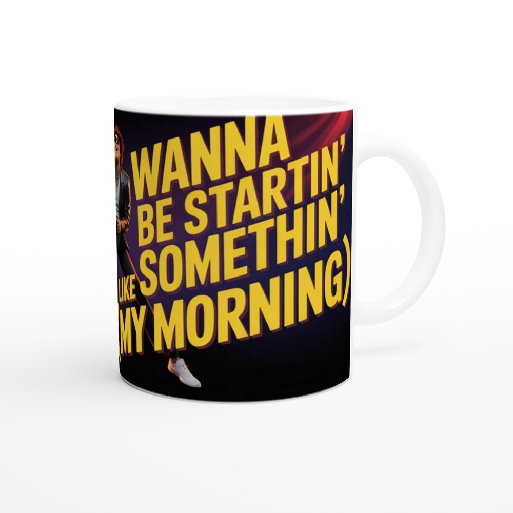 MJ Morning Coffee Dance Mug — view 12
