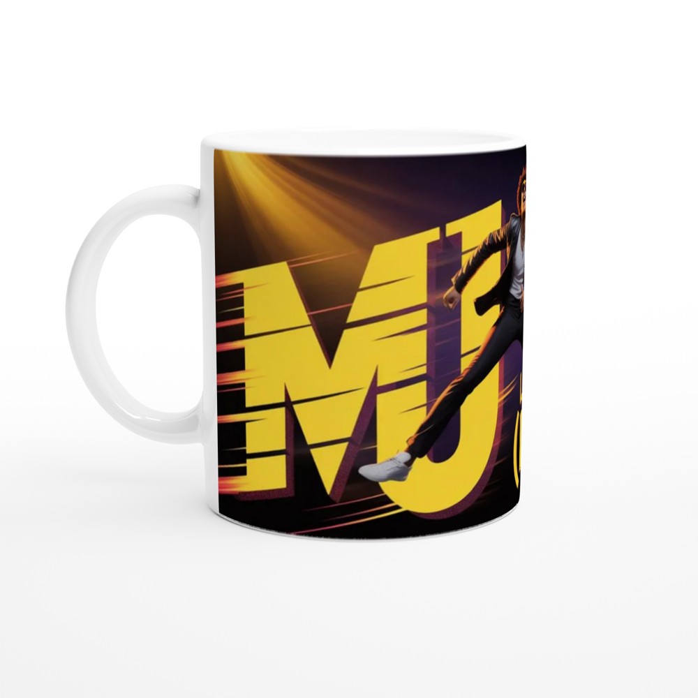 MJ Morning Coffee Dance Mug — view 10