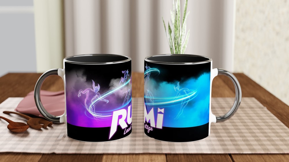 Rumi Lead The Stage Neon Dance Mug — view 9