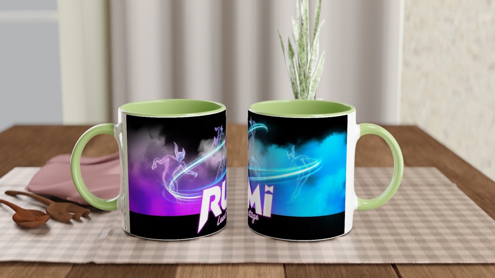 Rumi Lead The Stage Neon Dance Mug — view 5
