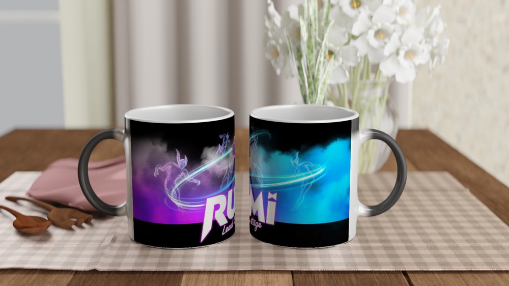 Rumi Lead The Stage Neon Dance Mug — view 3
