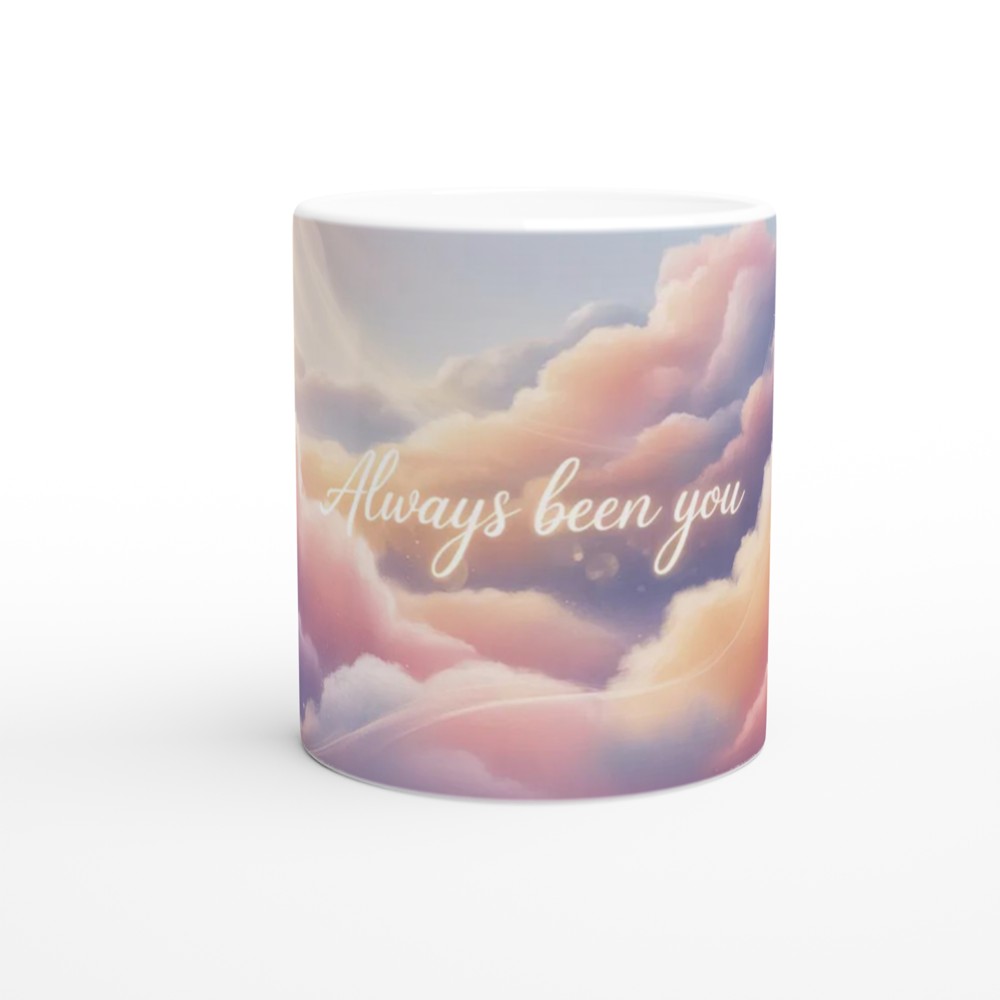 Always Been You Mug | Romantic Anniversary Gift | Valentine's Day Present | Soft Gradient Wrap Around Mug for Husband Wife — view 11