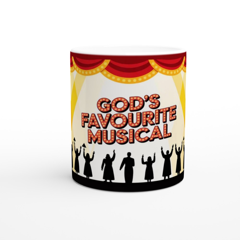 God's Favourite Musical Theatre Stage Mug — view 11