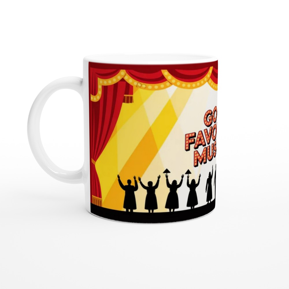 God's Favourite Musical Theatre Stage Mug — view 10