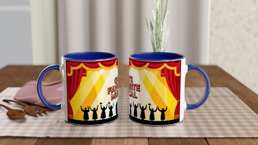 God's Favourite Musical Theatre Stage Mug — view 4