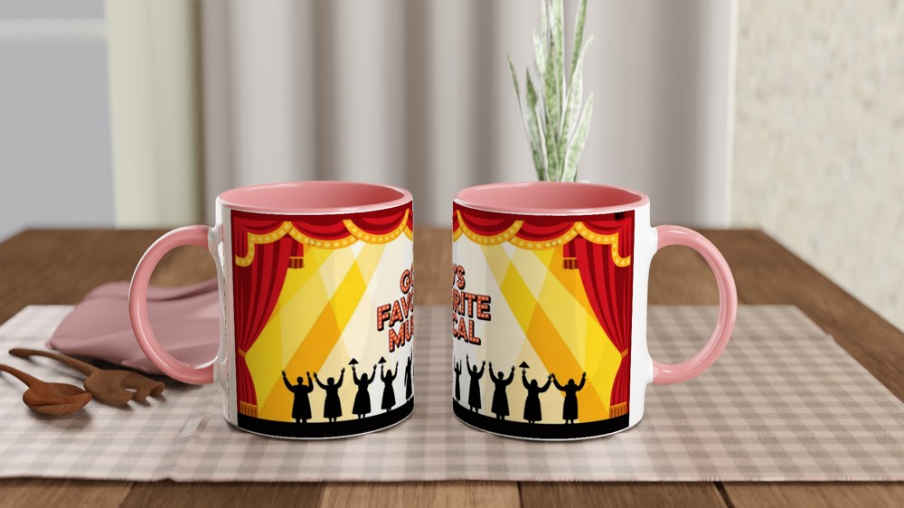 God's Favourite Musical Theatre Stage Mug — view 6