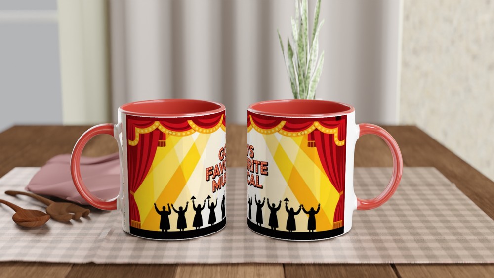 God's Favourite Musical Theatre Stage Mug — view 7
