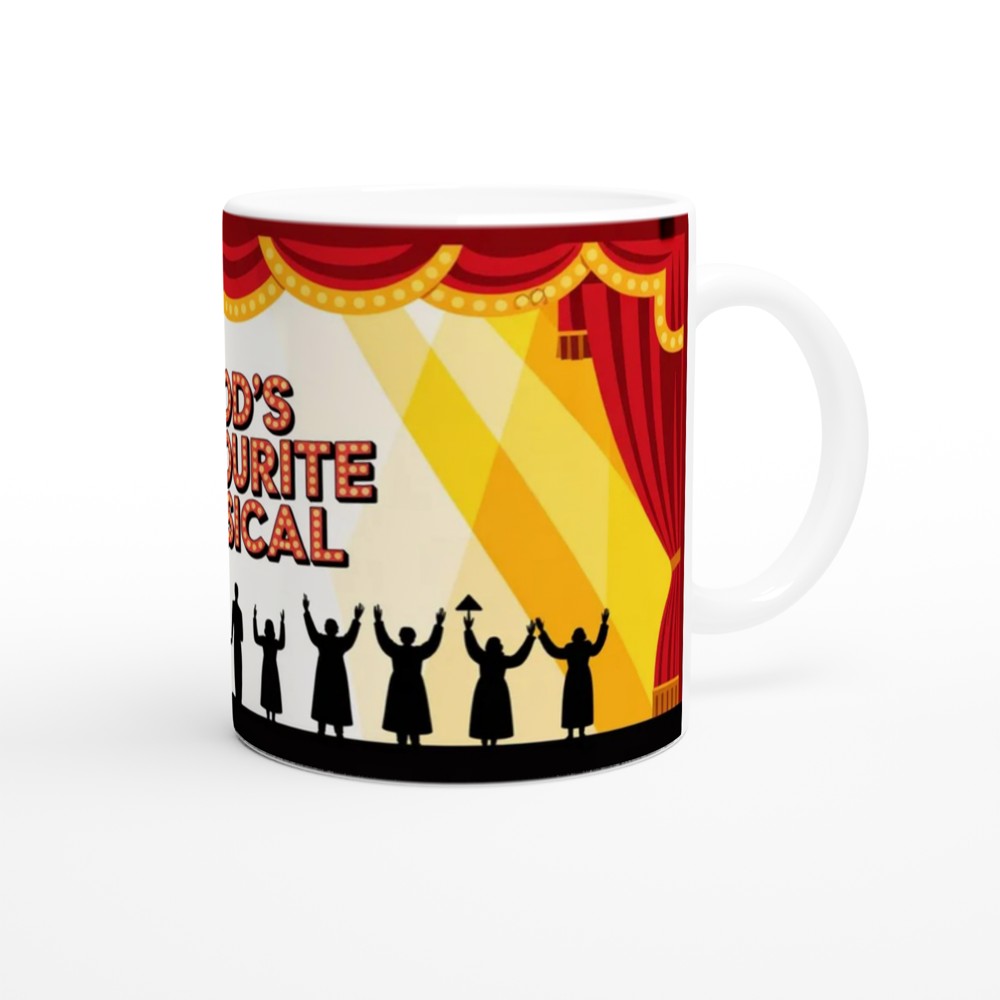 God's Favourite Musical Theatre Stage Mug — view 12