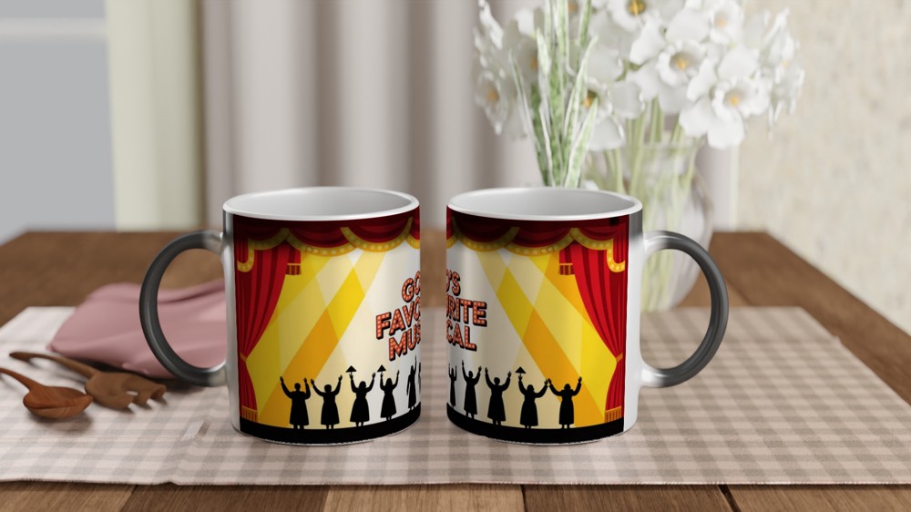 God's Favourite Musical Theatre Stage Mug — view 3