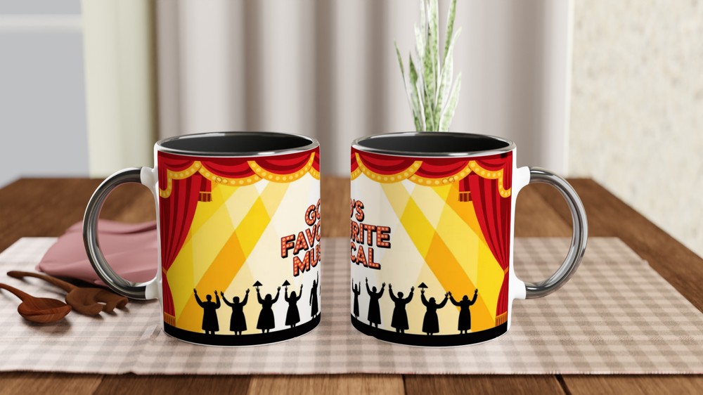 God's Favourite Musical Theatre Stage Mug — view 9