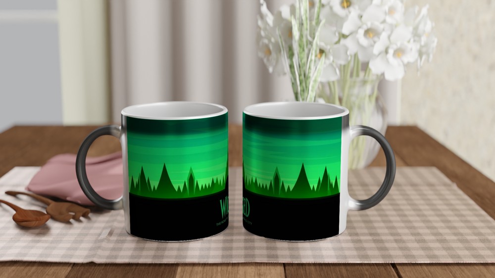 Wicked Mug | Emerald City Art Deco Quote | Musical Theatre Gift | West End Theatre Lover Present — view 3