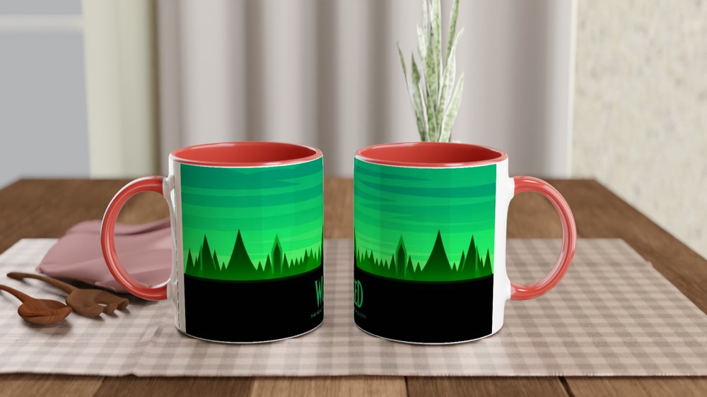 Wicked Mug | Emerald City Art Deco Quote | Musical Theatre Gift | West End Theatre Lover Present — view 7
