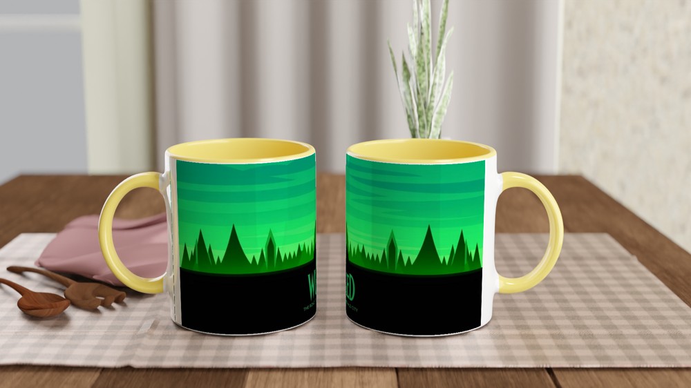 Wicked Mug | Emerald City Art Deco Quote | Musical Theatre Gift | West End Theatre Lover Present — view 8