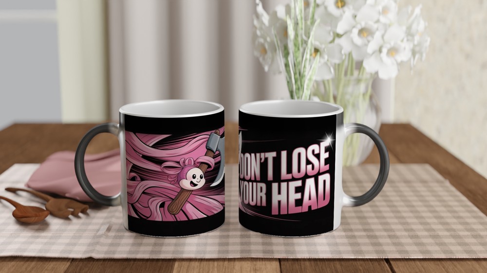Six the Musical Mug | Don't Lose Ur Head Anne Boleyn Gift | Musical Theatre Mug | West End Fan Present — view 3
