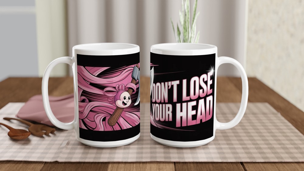 Six the Musical Mug | Don't Lose Ur Head Anne Boleyn Gift | Musical Theatre Mug | West End Fan Present — view 2