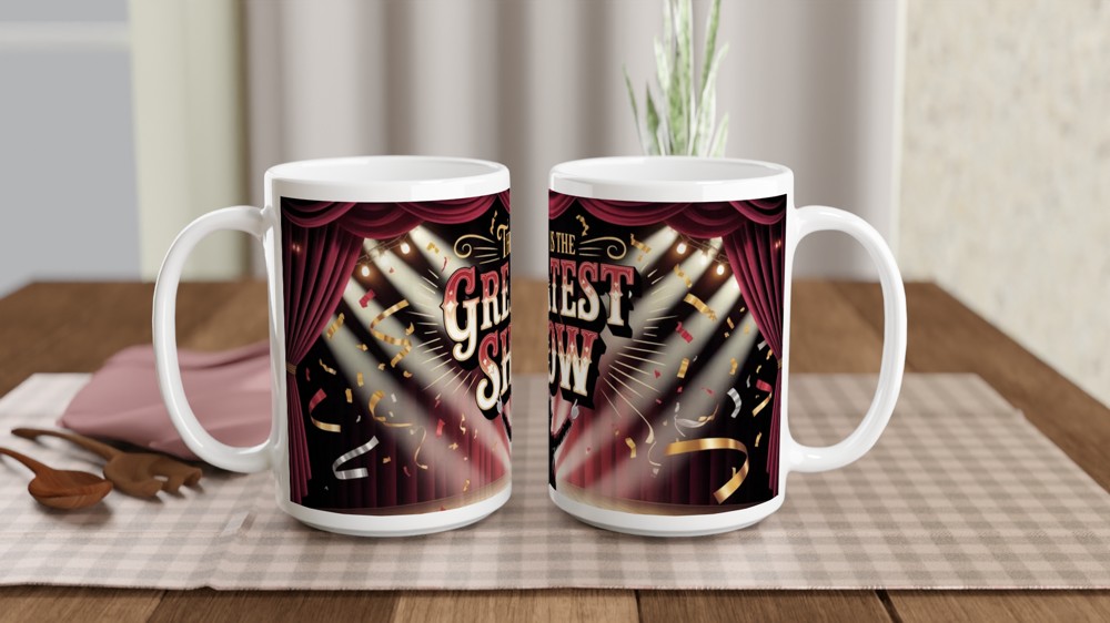 The Greatest Showman Mug | 'This Is The Greatest Show' Quote | Musical Theatre Gift | Present for Best Friend — view 2