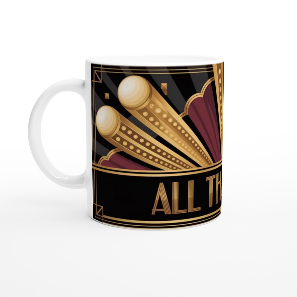All That Jazz Musical Theatre Mug | Art Deco Chicago Gift | Theatre Lover Birthday Present — view 10