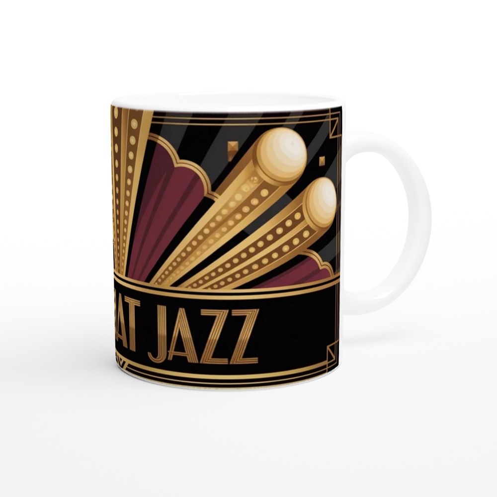 All That Jazz Musical Theatre Mug | Art Deco Chicago Gift | Theatre Lover Birthday Present — view 12