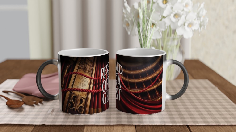 Reserved for the Opera Ghost - Opera Theatre Mug — view 3