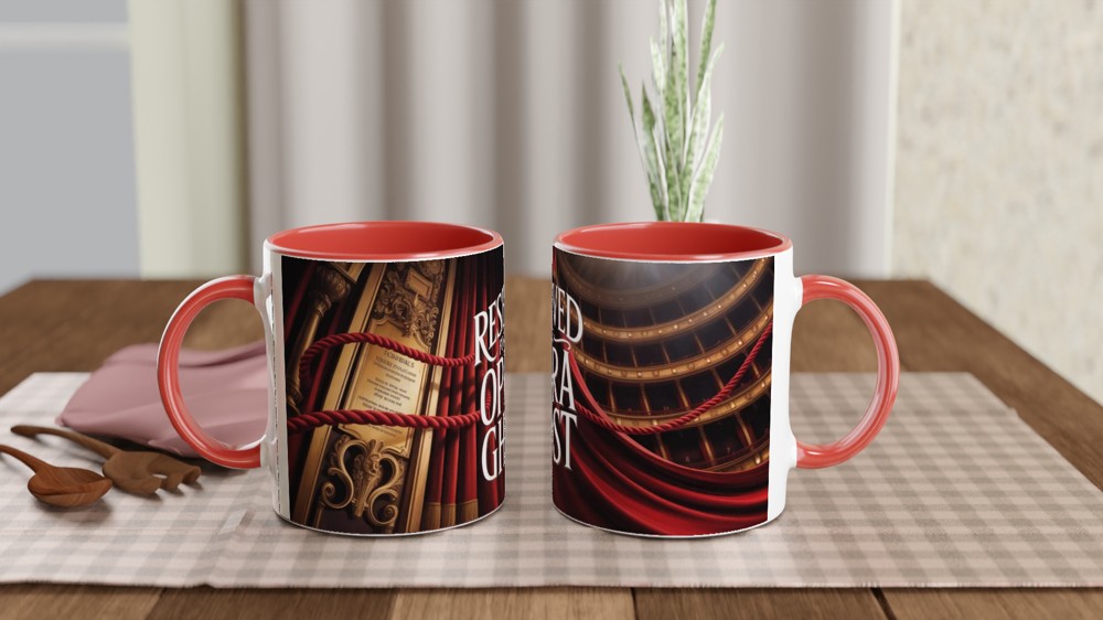 Reserved for the Opera Ghost - Opera Theatre Mug — view 7