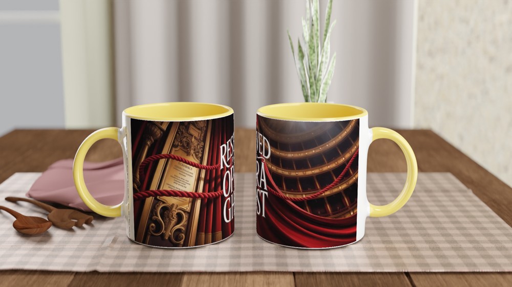 Reserved for the Opera Ghost - Opera Theatre Mug — view 8