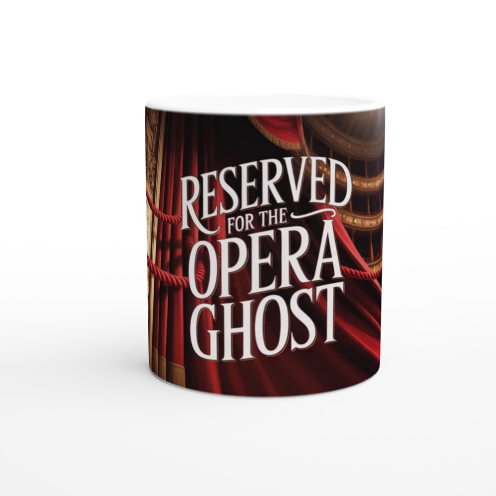 Reserved for the Opera Ghost - Opera Theatre Mug — view 11