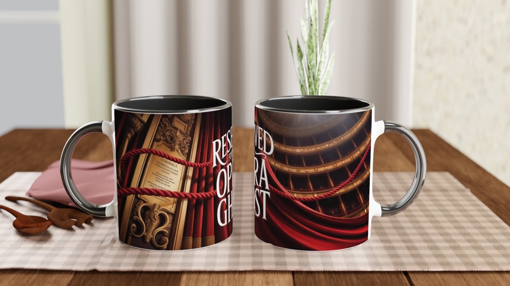 Reserved for the Opera Ghost - Opera Theatre Mug — view 9