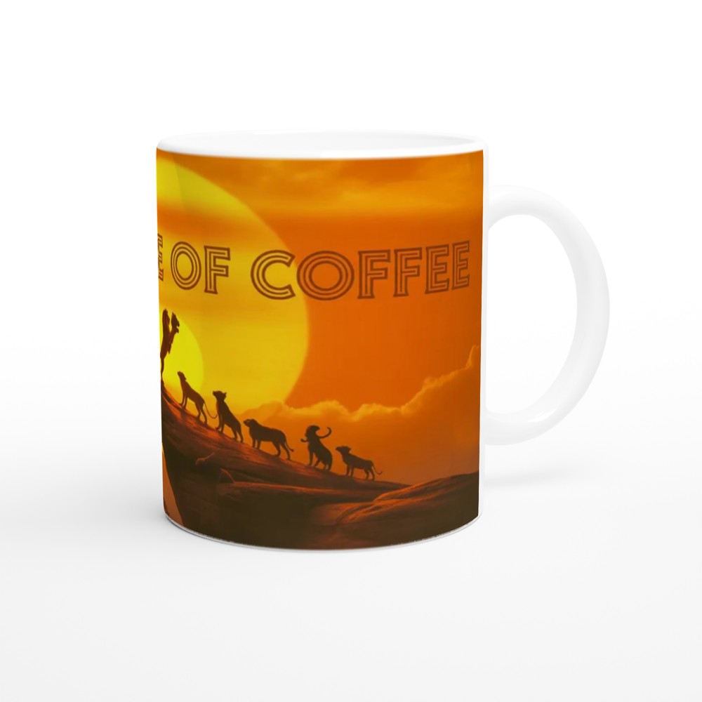 The Circle of Coffee - Lion King Parody Mug — view 12