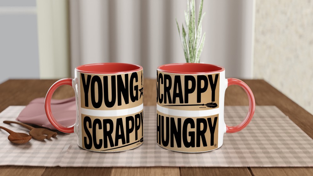 Hamilton Mug | Young Scrappy Hungry Quote | Musical Theatre Gift | Birthday Present for Theatre Lover — view 7