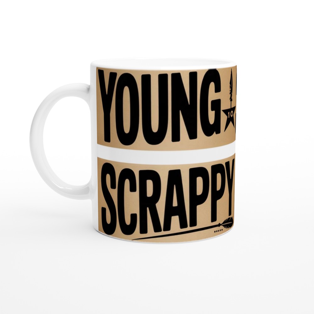 Hamilton Mug | Young Scrappy Hungry Quote | Musical Theatre Gift | Birthday Present for Theatre Lover — view 10