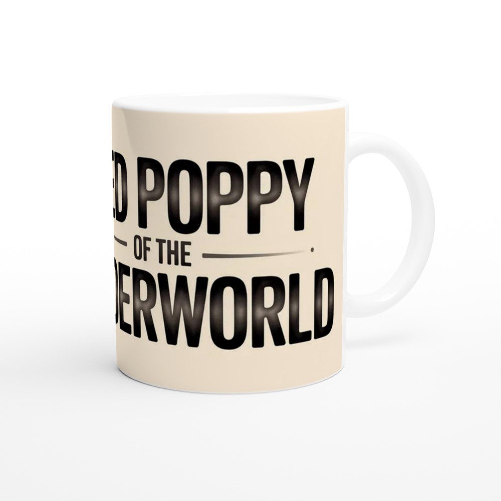 Hadestown Mug | Red Poppy Of The Underworld | Musical Theatre Gift | Theatre Lover Present — view 12