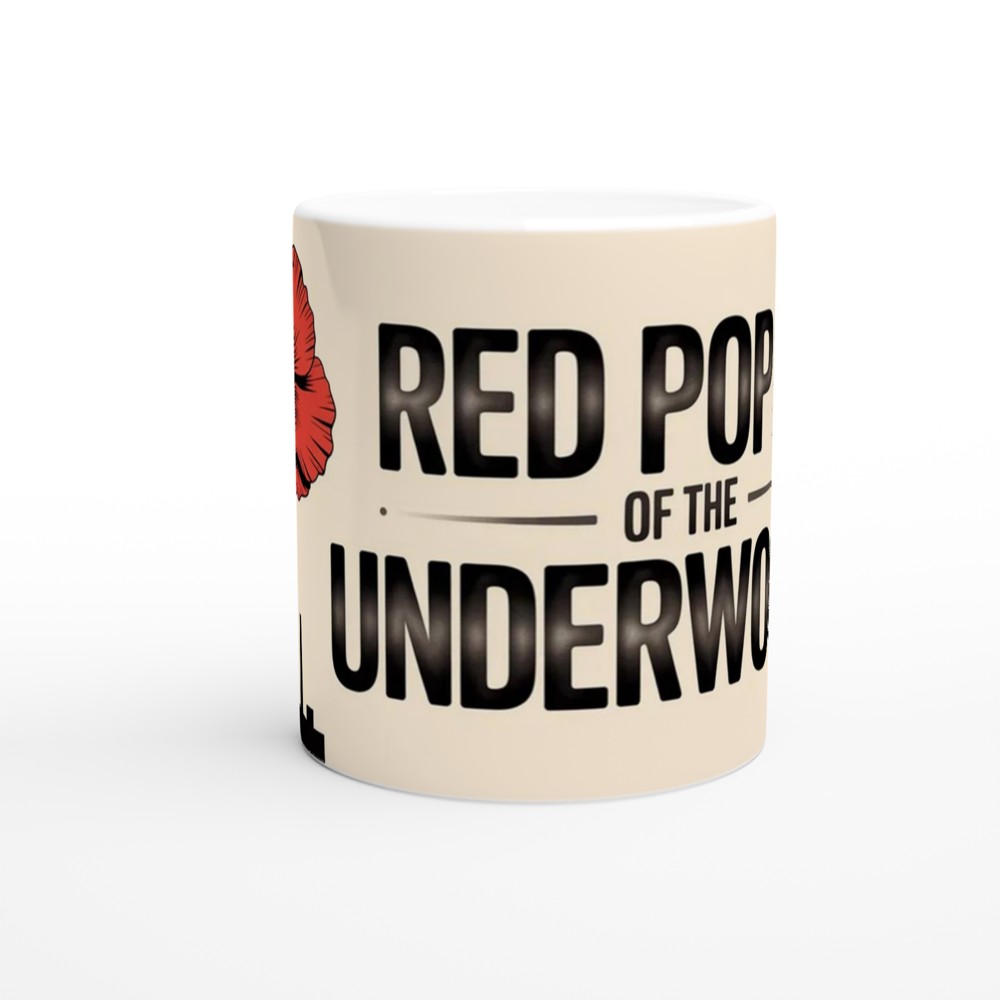 Hadestown Mug | Red Poppy Of The Underworld | Musical Theatre Gift | Theatre Lover Present — view 11