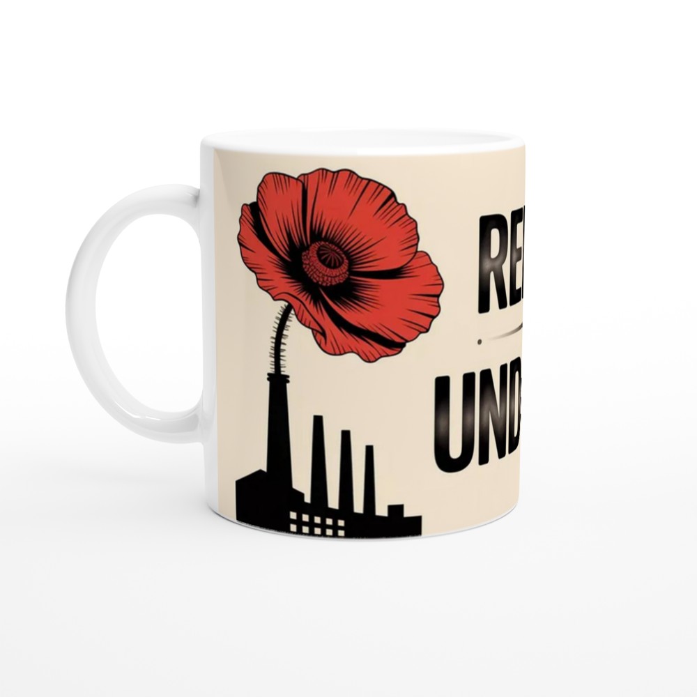 Hadestown Mug | Red Poppy Of The Underworld | Musical Theatre Gift | Theatre Lover Present — view 10