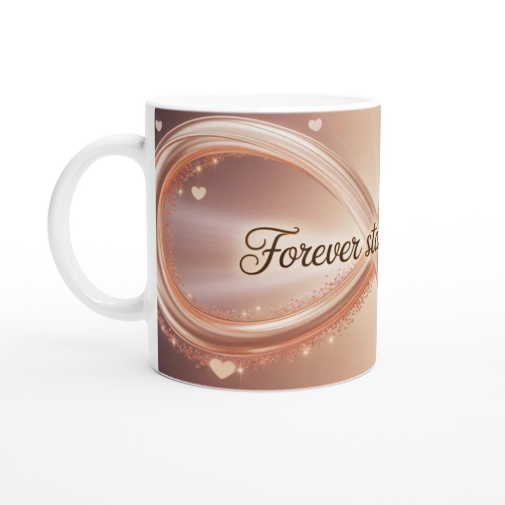 Forever Starts With You Infinity Symbol Romantic Mug — view 10