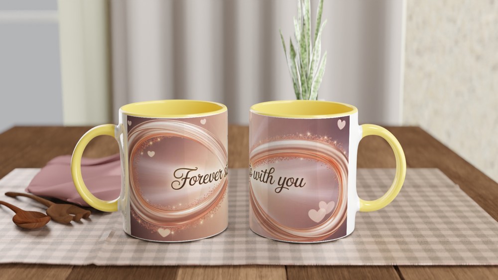 Forever Starts With You Infinity Symbol Romantic Mug — view 8