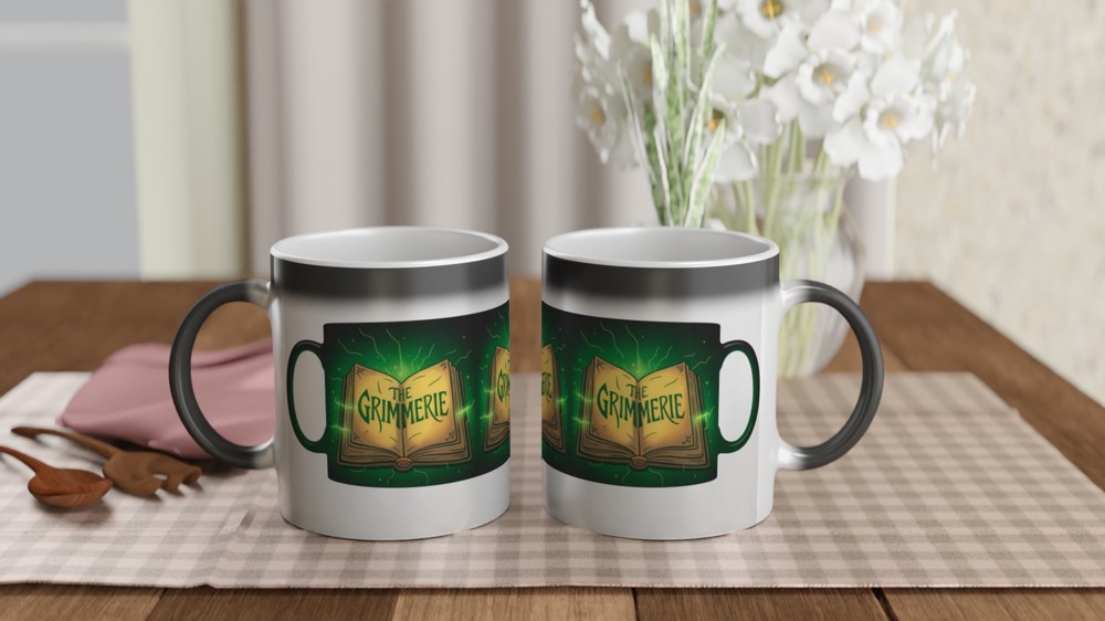 The Grimmerie Magic Spellbook Mug — view 3
