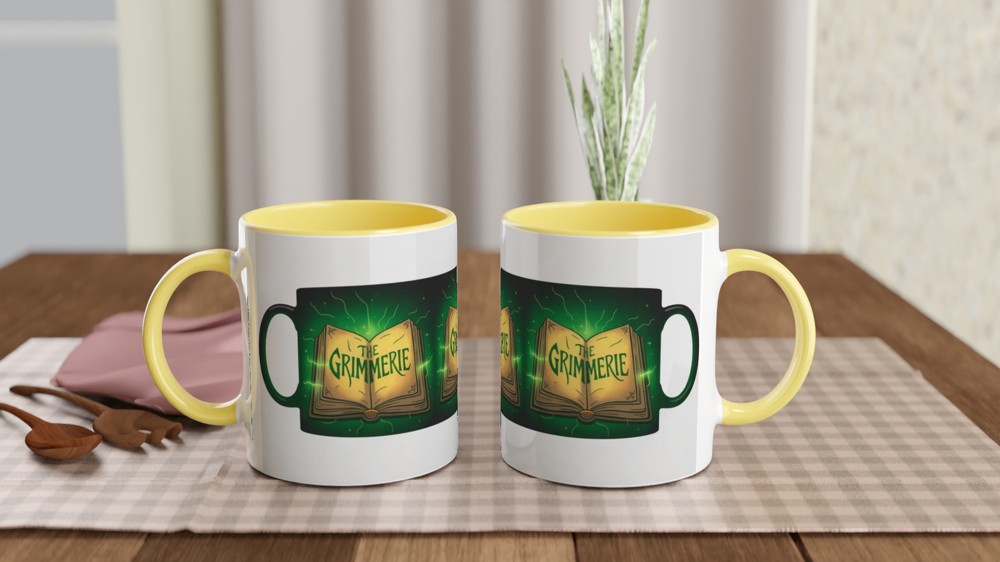 The Grimmerie Magic Spellbook Mug — view 8