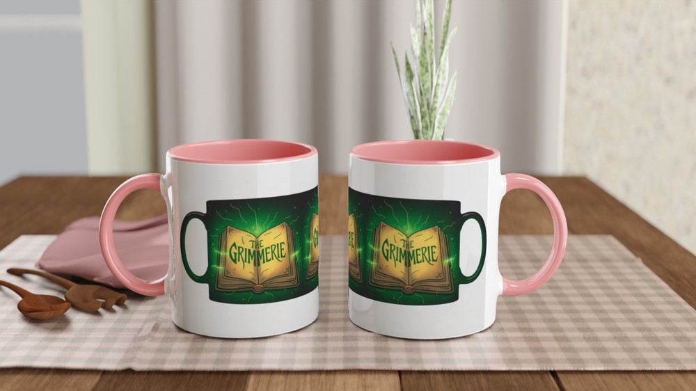 The Grimmerie Magic Spellbook Mug — view 6