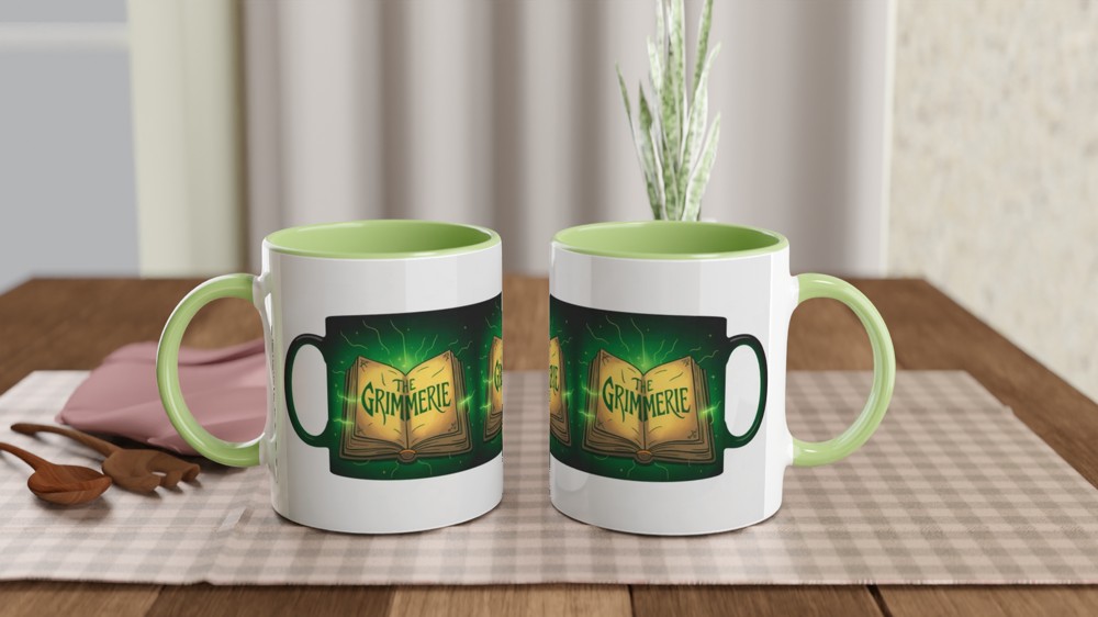 The Grimmerie Magic Spellbook Mug — view 5