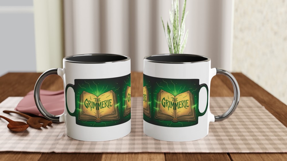 The Grimmerie Magic Spellbook Mug — view 9